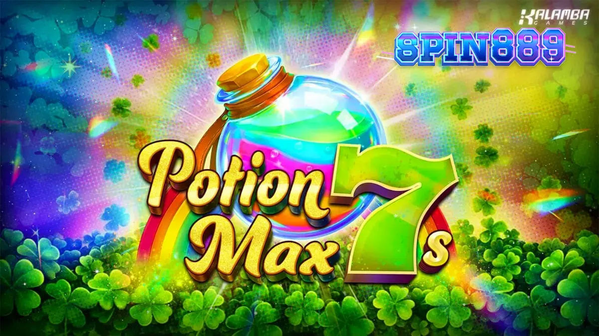 Tampilan visual slot Potion Max 7s dengan tema Irlandia