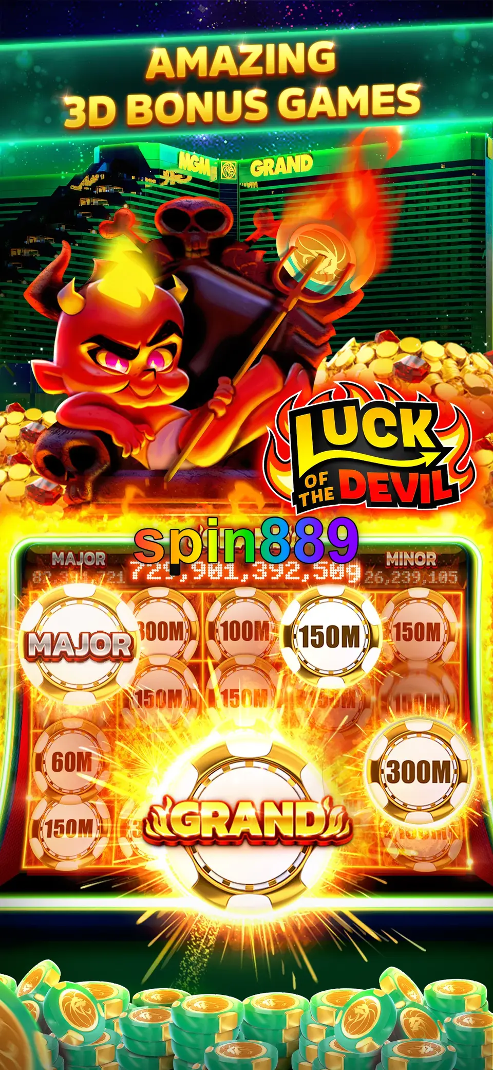 spin889 Tangkapan Layar - APK Resmi